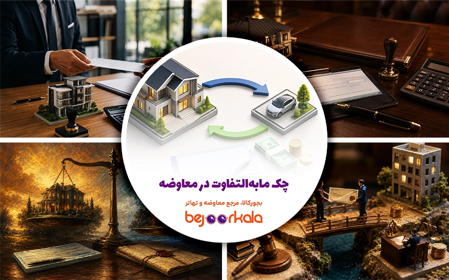 چک مابه‌التفاوت در قرارداد معاوضه؛ ضمانت پرداخت و بندهای ضروری